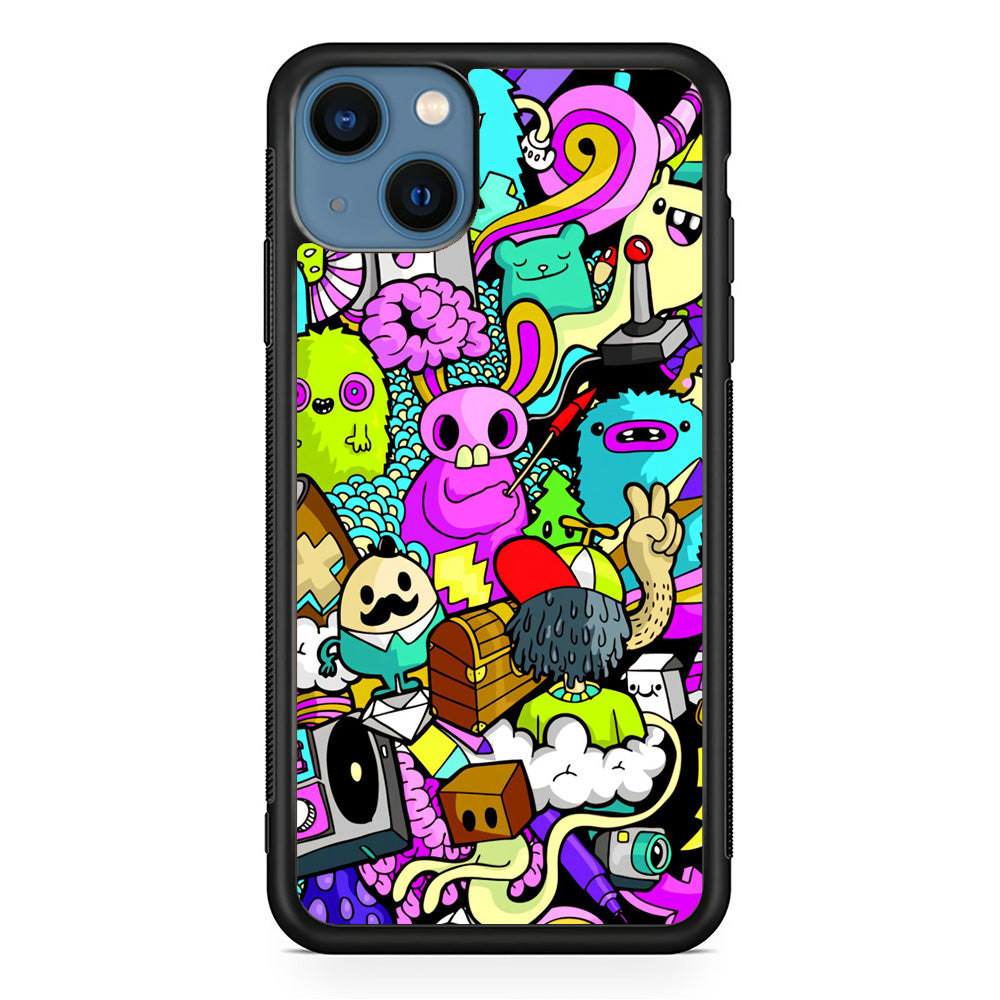 Doodle Imagination Arts iPhone 13 Case