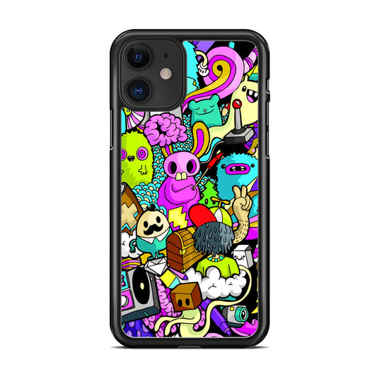 Doodle Imagination Arts iPhone 11 Case