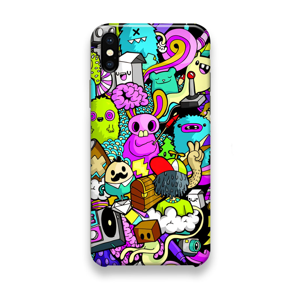 Doodle Imagination Arts iPhone X Case