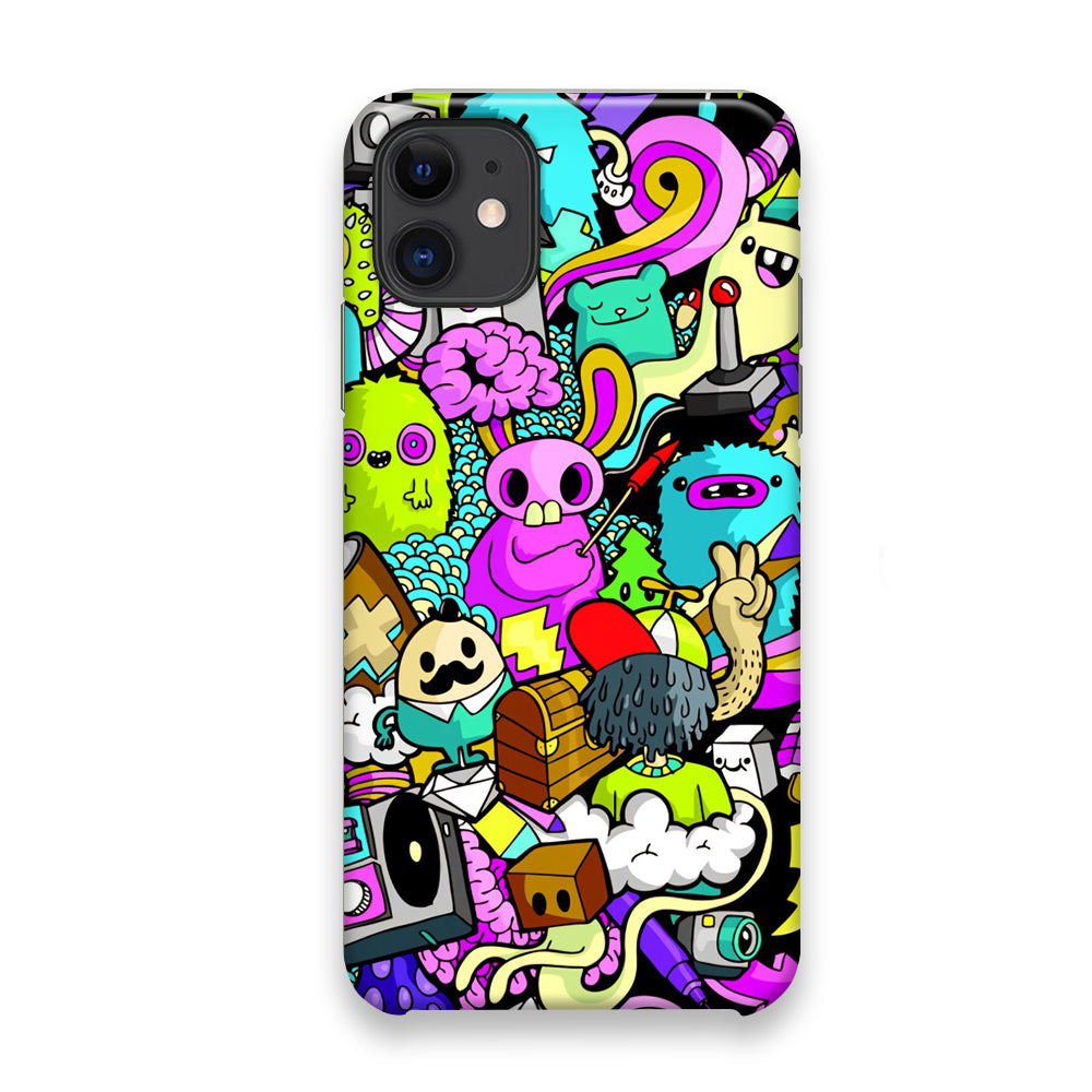 Doodle Imagination Arts iPhone 11 Case