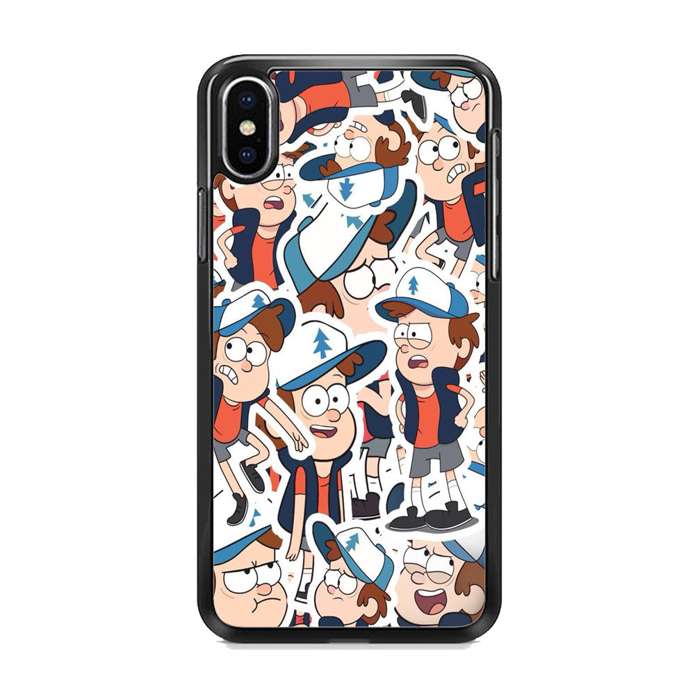 Doodle Mabel Pines iPhone Xs Case