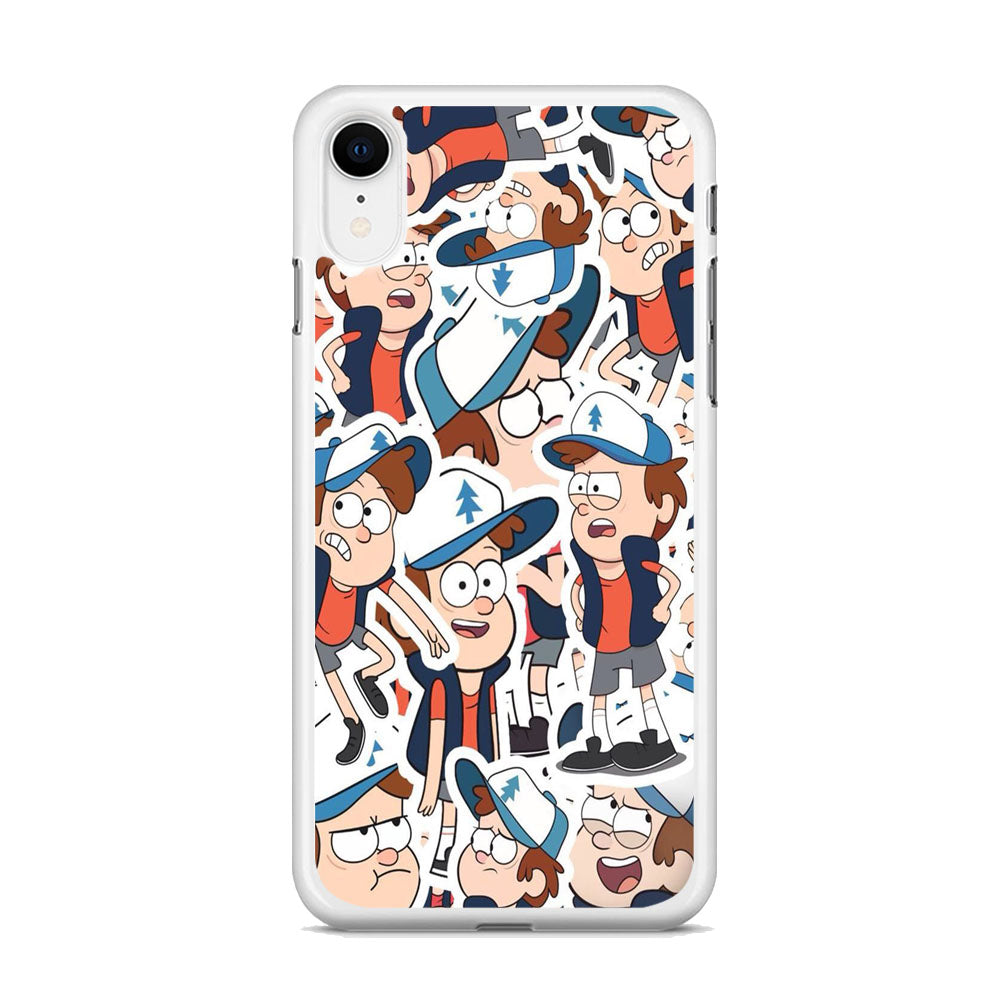 Doodle Mabel Pines iPhone XR Case