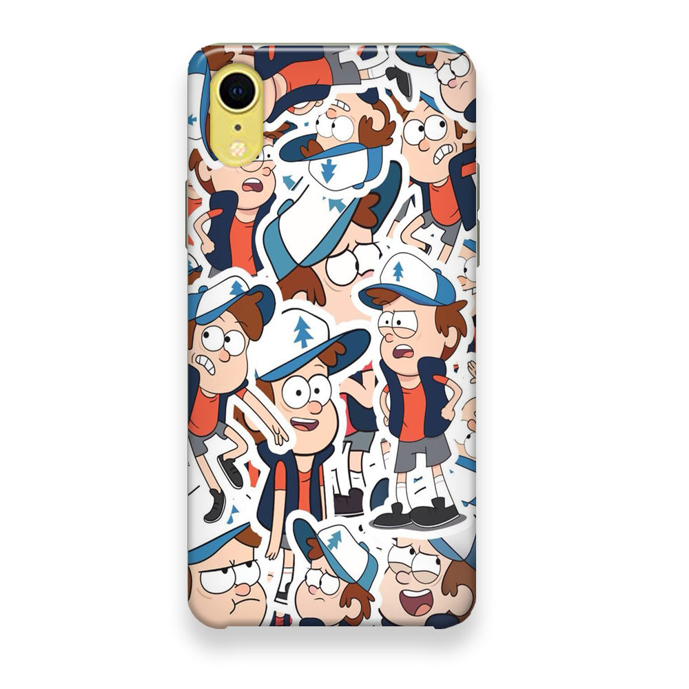 Doodle Mabel Pines iPhone XR Case