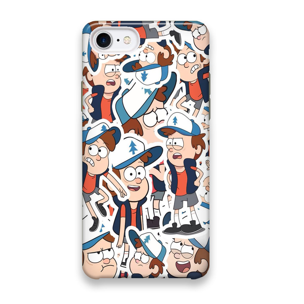 Doodle Mabel Pines iPhone 8 Case