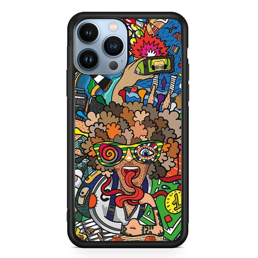 Doodle Olimpyc Sport iPhone 13 Pro Case