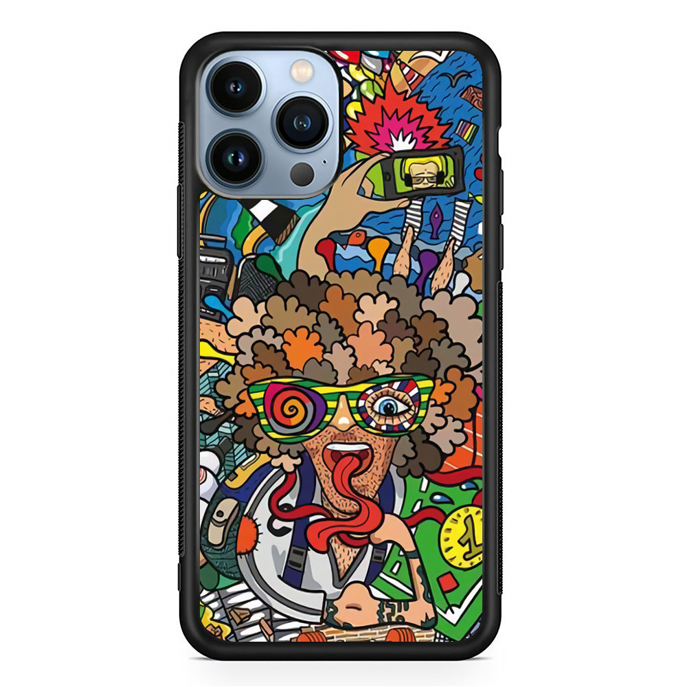 Doodle Olimpyc Sport iPhone 13 Pro Max Case