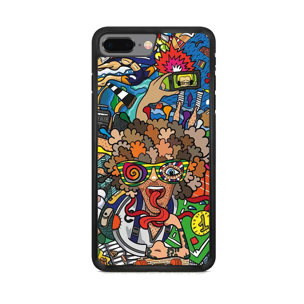 Doodle Olimpyc Sport iPhone 7 Plus Case