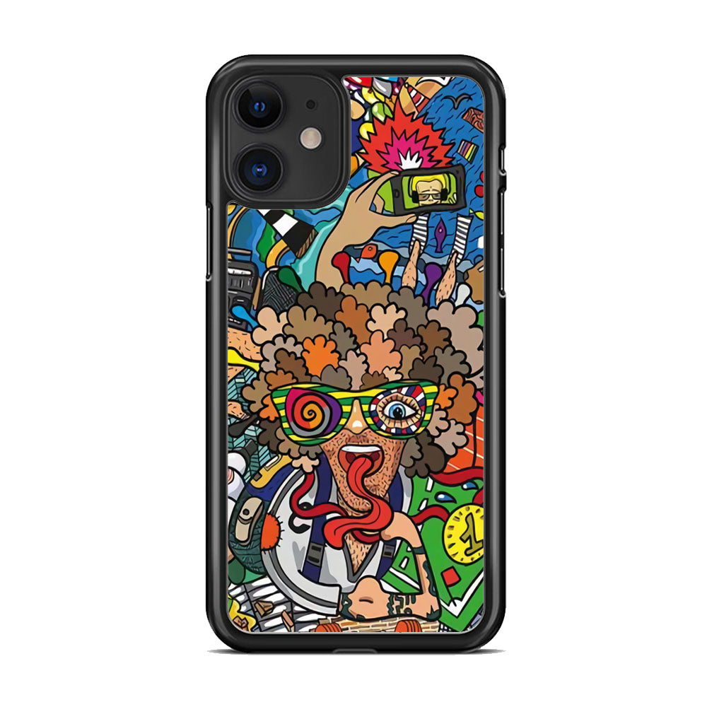 Doodle Olimpyc Sport iPhone 11 Case