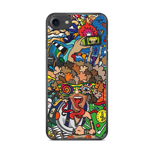 Doodle Olimpyc Sport iPhone 7 Case