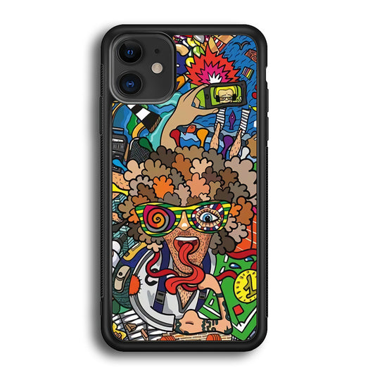 Doodle Olimpyc Sport iPhone 12 Case