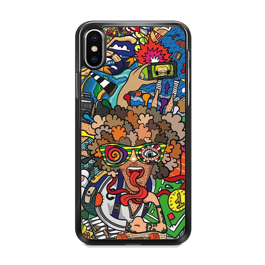 Doodle Olimpyc Sport iPhone X Case