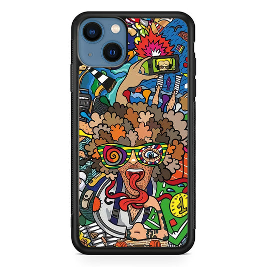 Doodle Olimpyc Sport iPhone 13 Case