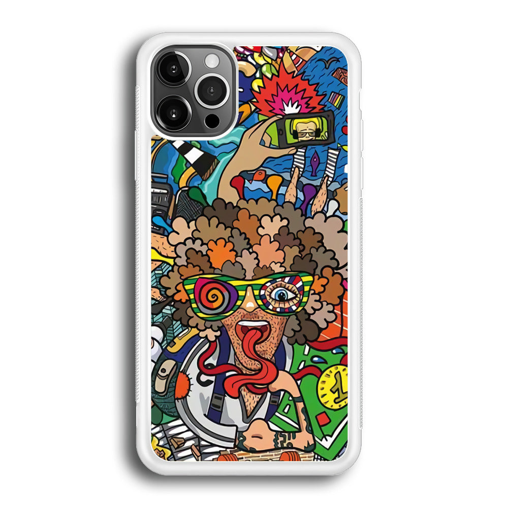 Doodle Olimpyc Sport iPhone 12 Pro Max Case