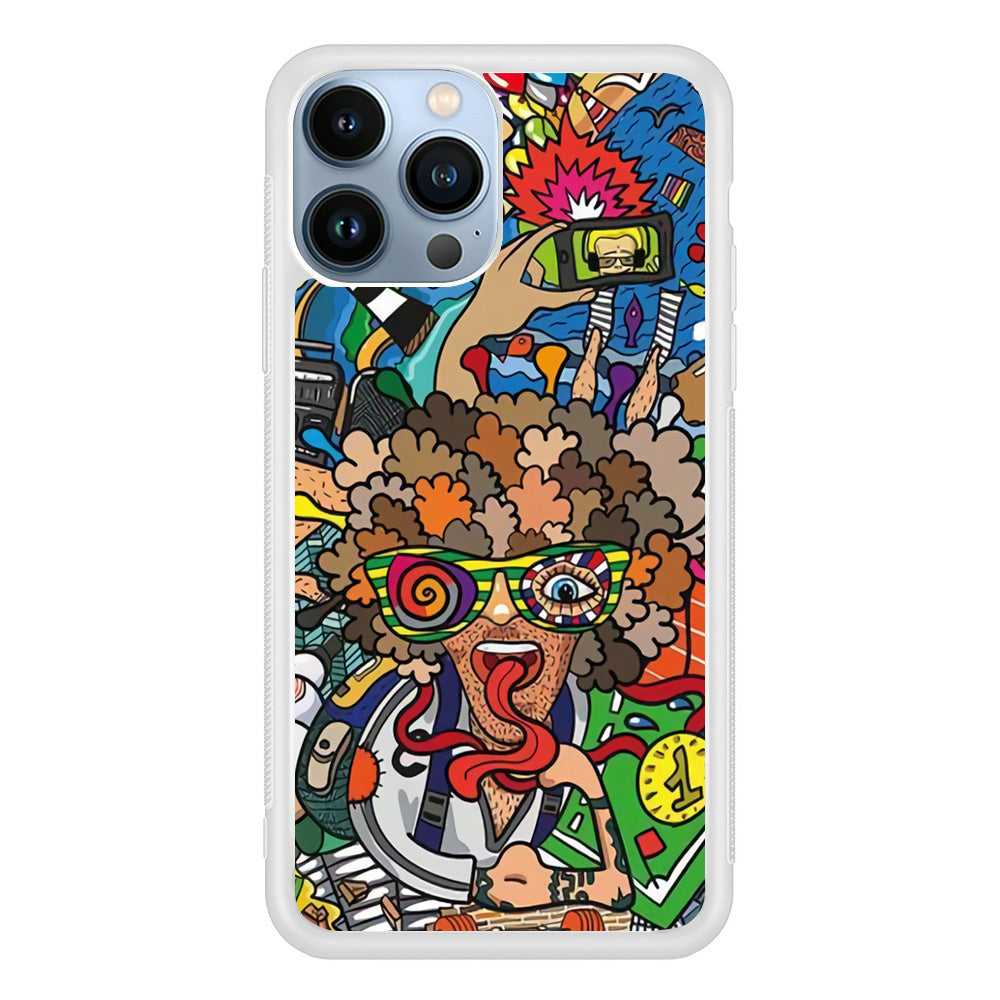 Doodle Olimpyc Sport iPhone 13 Pro Max Case