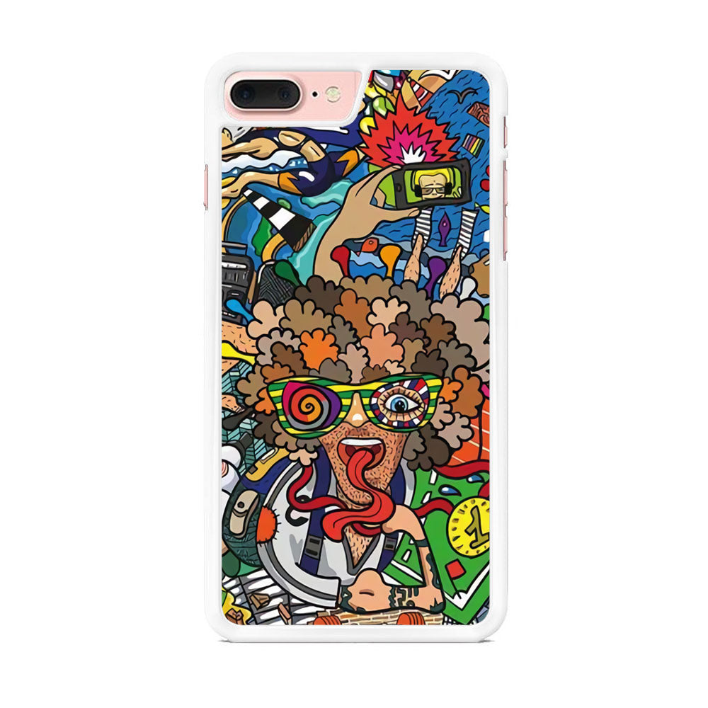 Doodle Olimpyc Sport iPhone 7 Plus Case