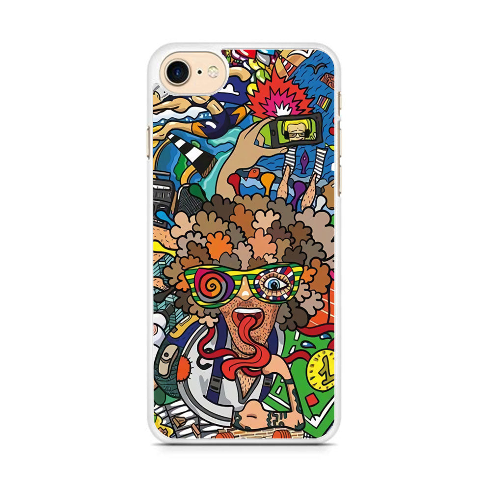 Doodle Olimpyc Sport iPhone 8 Case