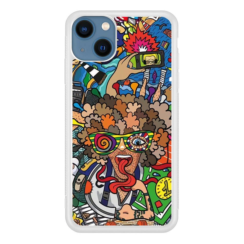 Doodle Olimpyc Sport iPhone 13 Case