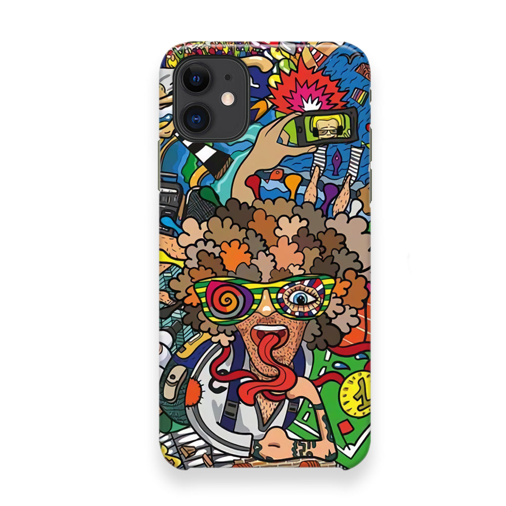 Doodle Olimpyc Sport iPhone 12 Case