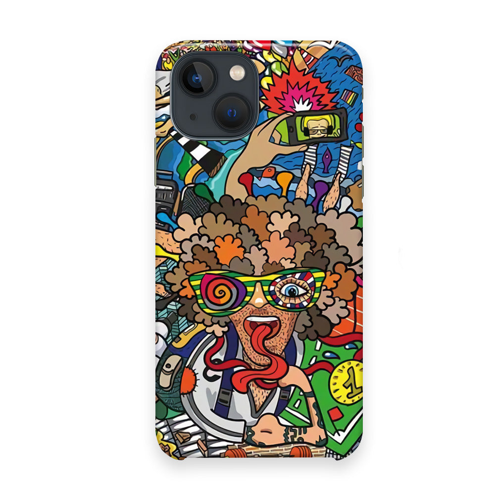 Doodle Olimpyc Sport iPhone 13 Case