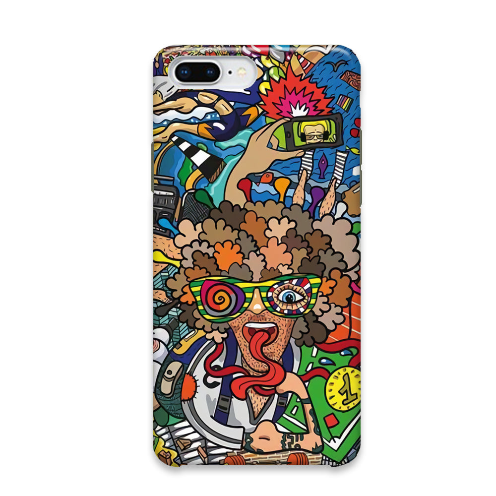 Doodle Olimpyc Sport iPhone 7 Plus Case