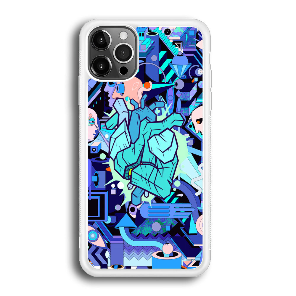 Doodle in Heartbeat iPhone 13 Pro Case - Octracase