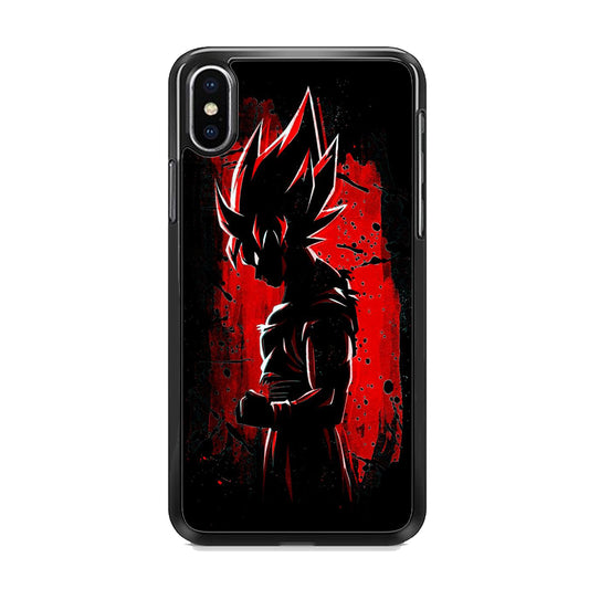 Dragon Ball - Goku Red iPhone Xs Case - Octracase