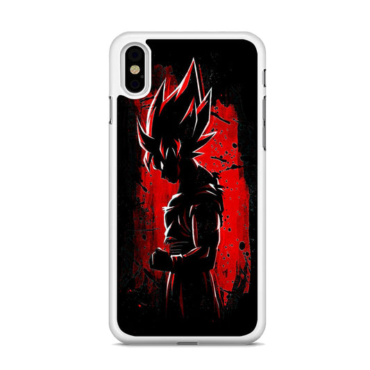 Dragon Ball - Goku Red  iPhone X Case - Octracase