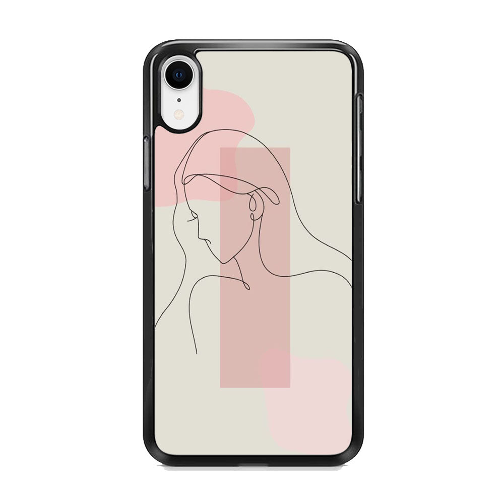 Drawing Girl Art iPhone XR Case - Octracase