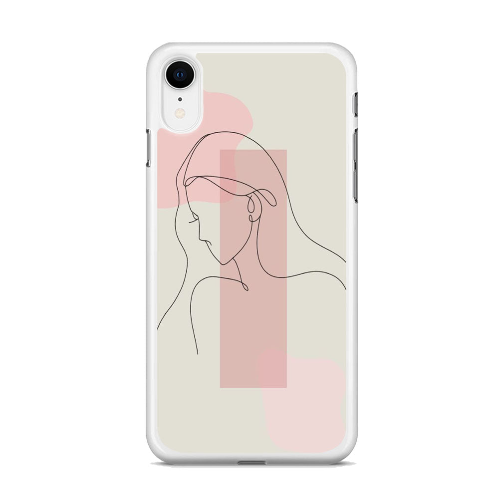 Drawing Girl Art iPhone XR Case - Octracase