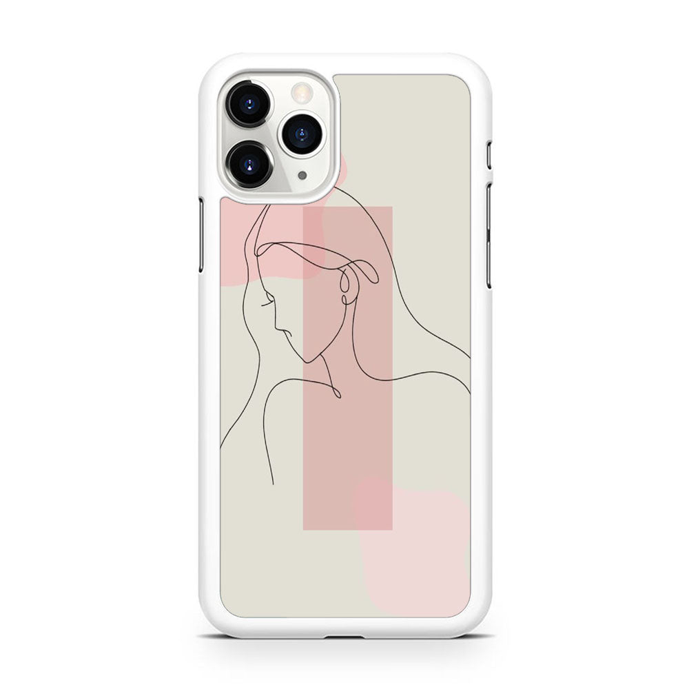 Drawing Girl Art iPhone 11 Pro Max Case - Octracase