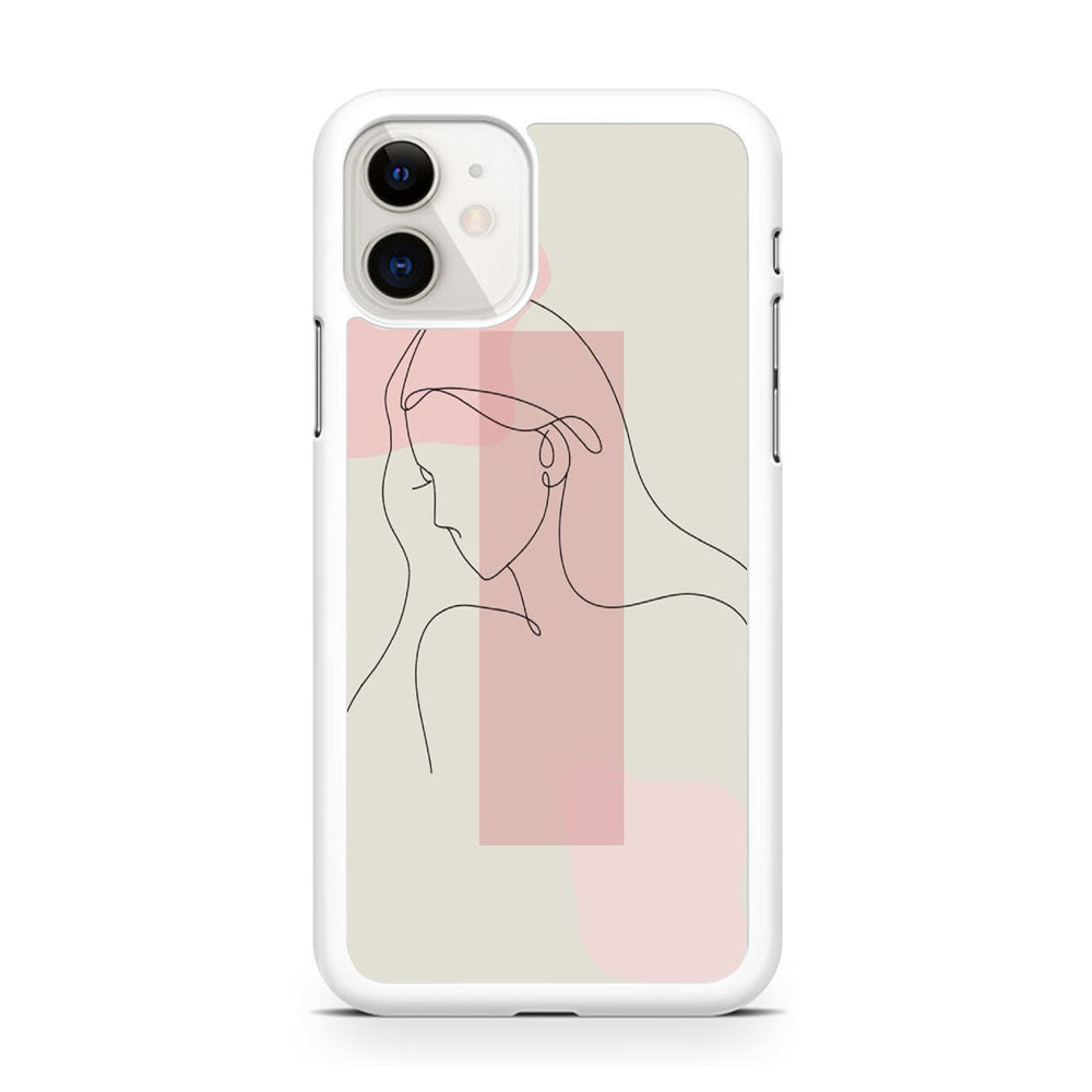 Drawing Girl Art iPhone 11 Case - Octracase