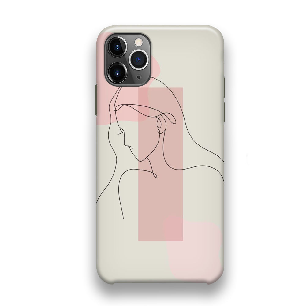 Drawing Girl Art iPhone 11 Pro Case - Octracase