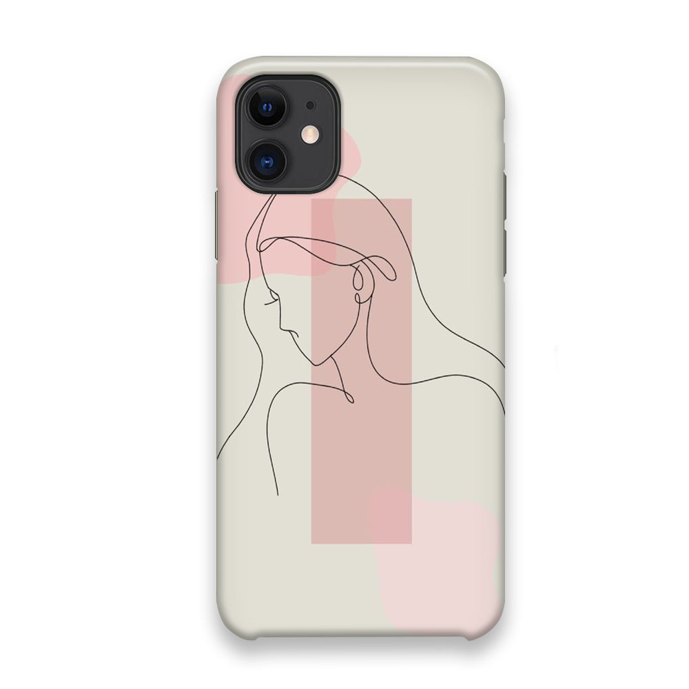 Drawing Girl Art iPhone 11 Case - Octracase