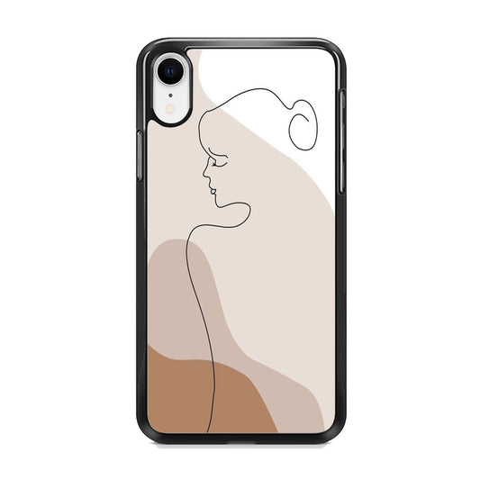 Drawing Girl Body Shape iPhone XR Case - Octracase