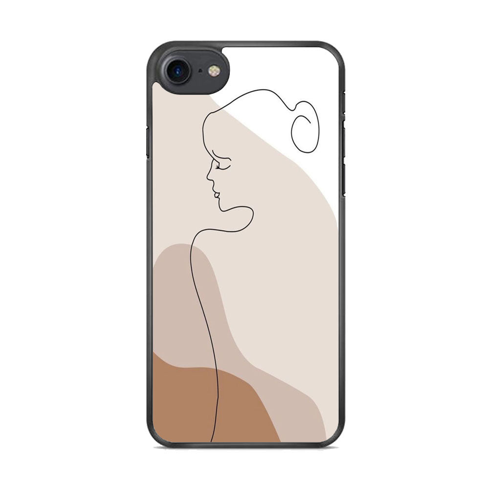 Drawing Girl Body Shape iPhone 7 Case - Octracase