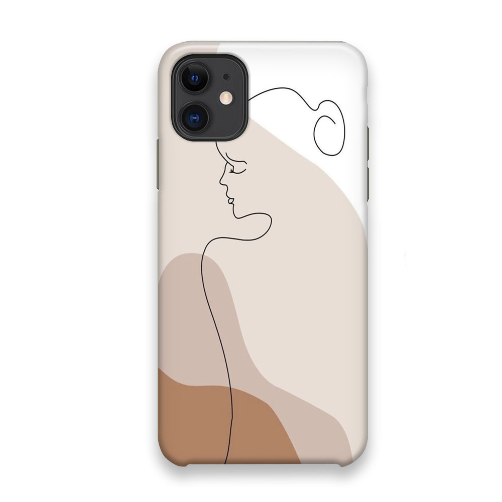 Drawing Girl Body Shape iPhone 11 Case - Octracase