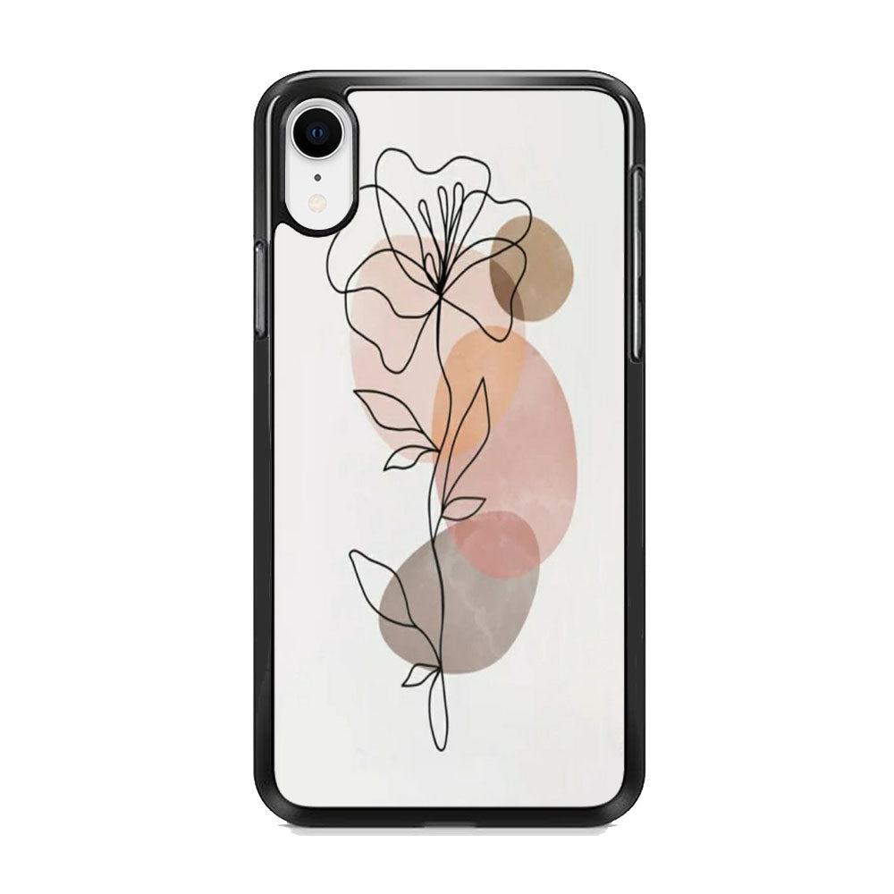 Drawing Rose Art iPhone XR Case - Octracase