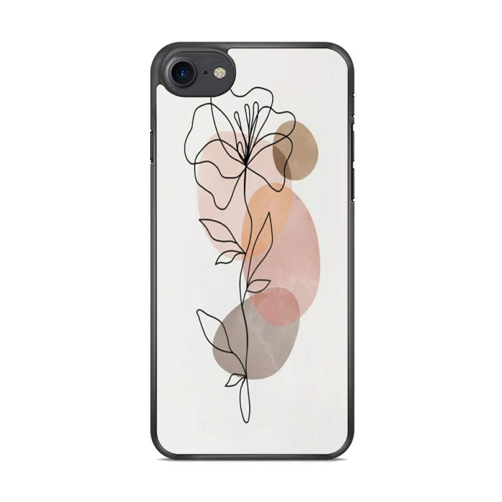 Drawing Rose Art iPhone 8 Case - Octracase