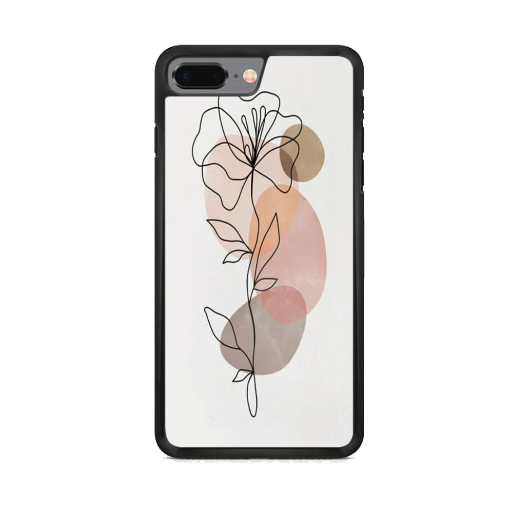 Drawing Rose Art iPhone 7 Plus Case - Octracase