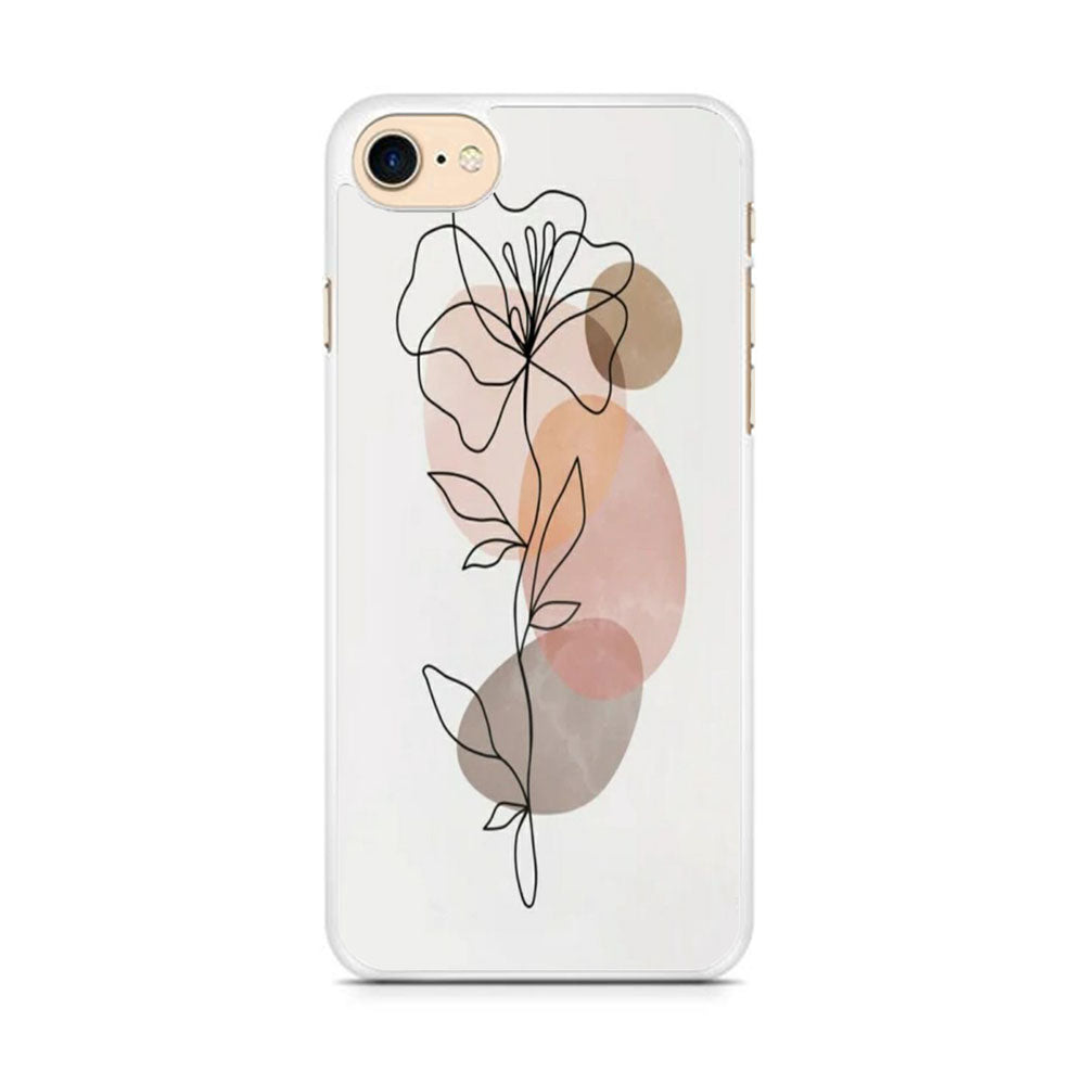 Drawing Rose Art iPhone 8 Case - Octracase