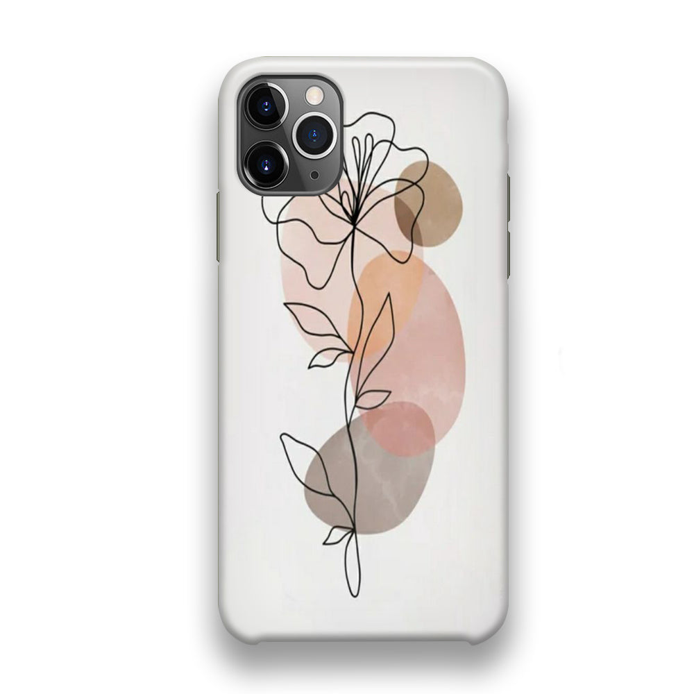 Drawing Rose Art iPhone 11 Pro Case - Octracase