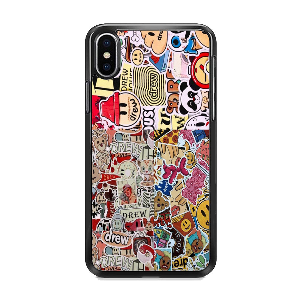 Drew Bieber Doodle 001 iPhone X Case - Octracase