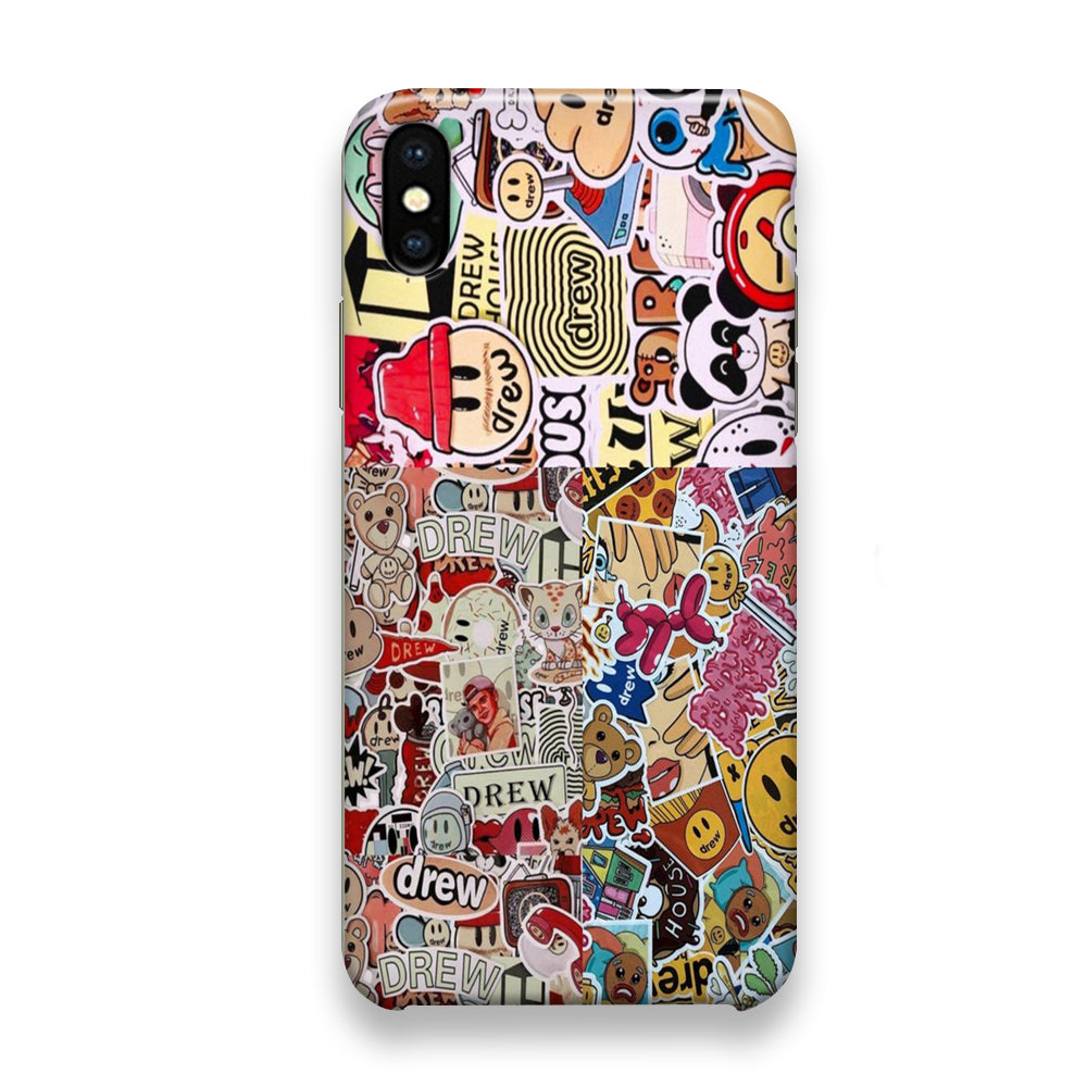 Drew Bieber Doodle 001 iPhone X Case - Octracase