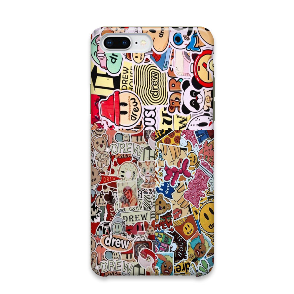 Drew Bieber Doodle 001 iPhone 8 Plus Case - Octracase