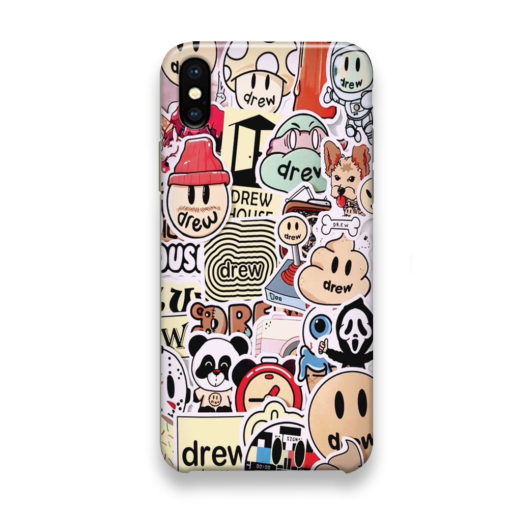 Drew Bieber Doodle 002 iPhone Xs Case - Octracase