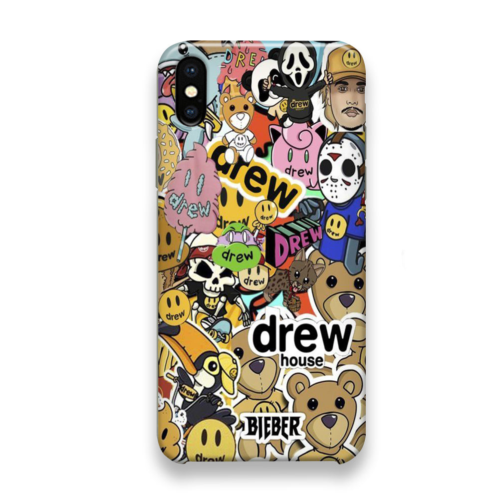 Drew Bieber Doodle 003 iPhone X Case - Octracase