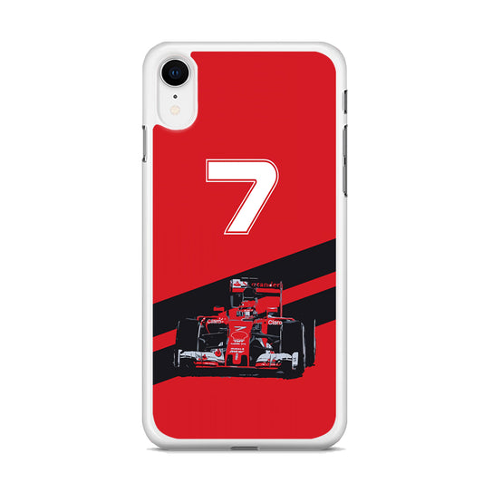 F1 Number Seven  iPhone XR Case - Octracase