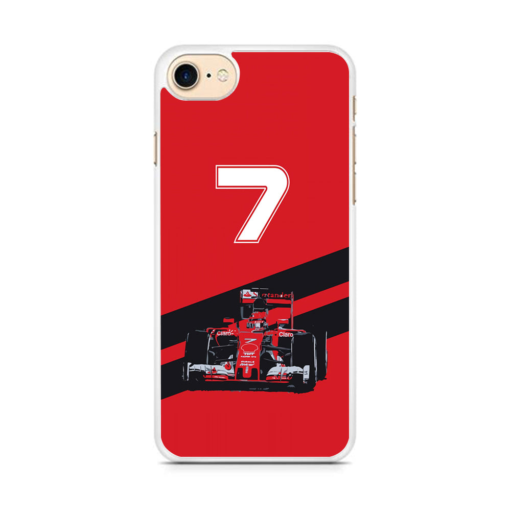 F1 Number Seven iPhone 7 Case - Octracase