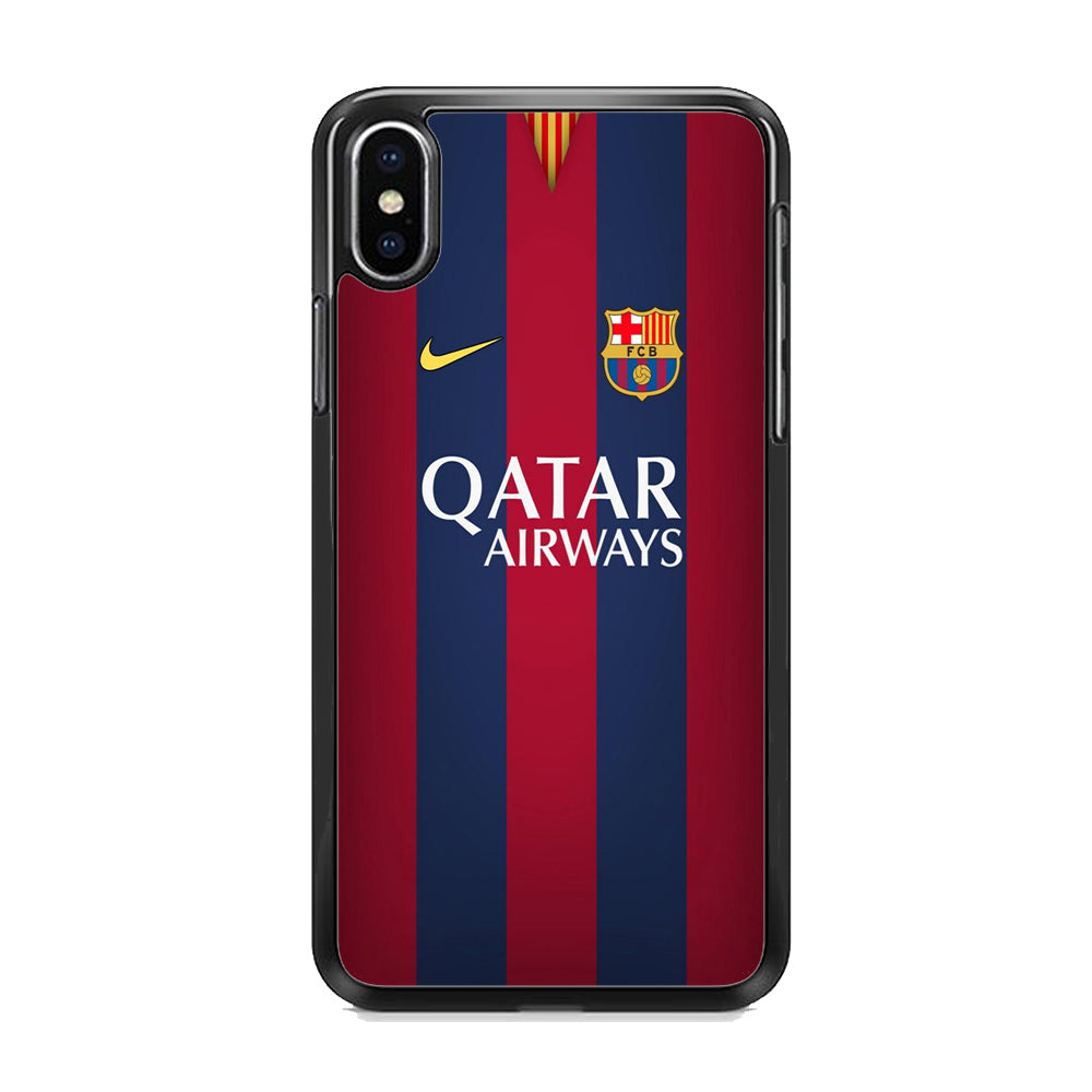 FB Barcelona Jersey iPhone X Case - Octracase