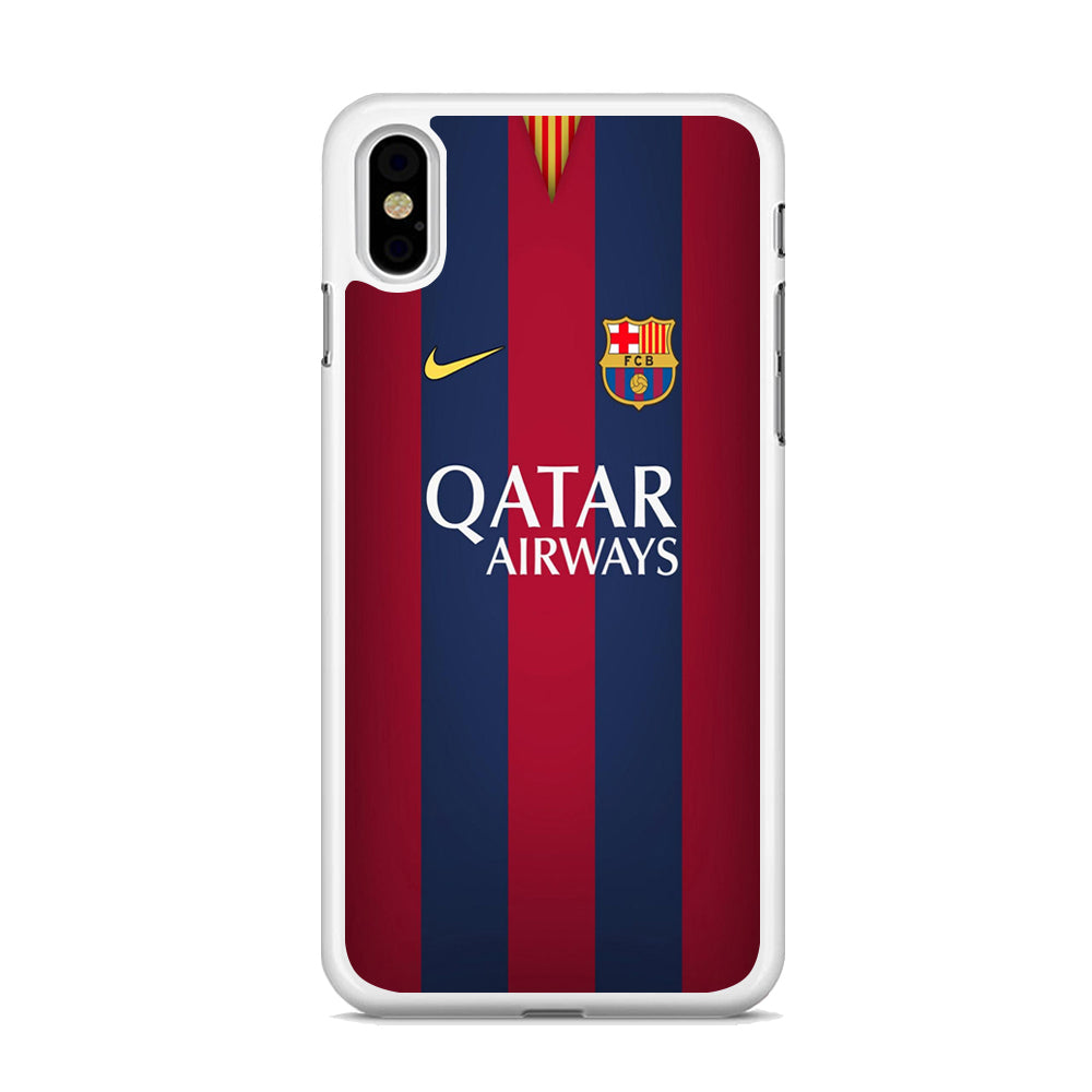 FB Barcelona Jersey iPhone X Case - Octracase